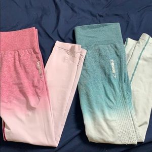 GYMSHARK ombré bundle ***trading for size S